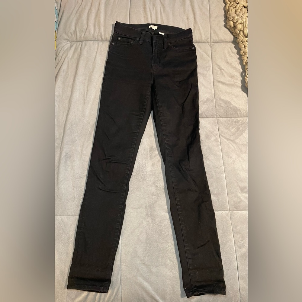J. Crew Black Skinny Jeans